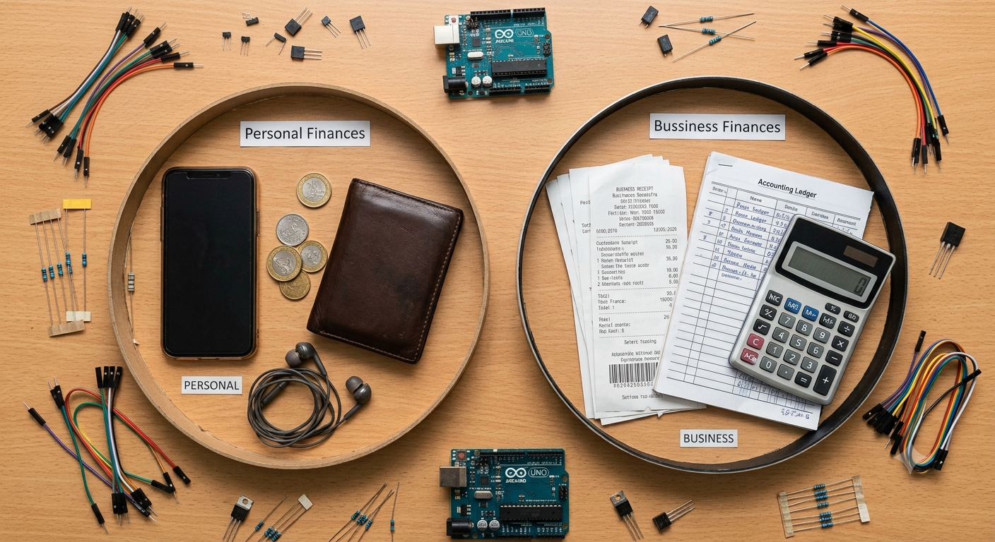 Erreur 1 : Ne pas séparer les finances personnelles et professionnelles